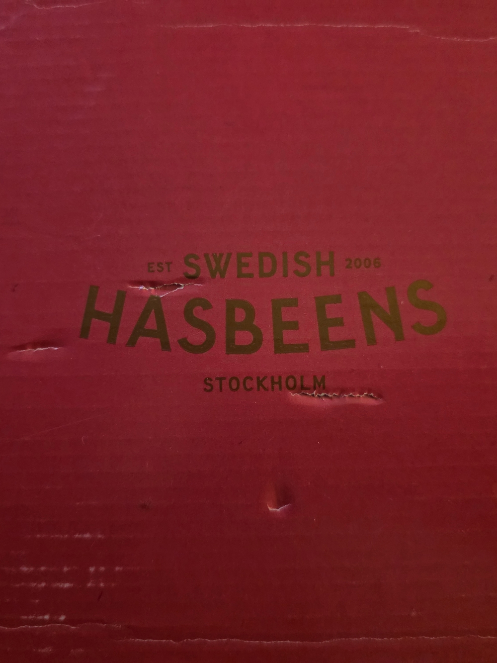 Swedish Hasbeens Orange Leather Clogs - Picture 9 of 9